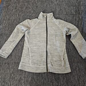Puma Zip Up Heathered Gray Sports Jacket Size XS